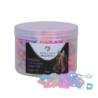 Excellents élastiques en silicone arc-en-ciel pour chevaux