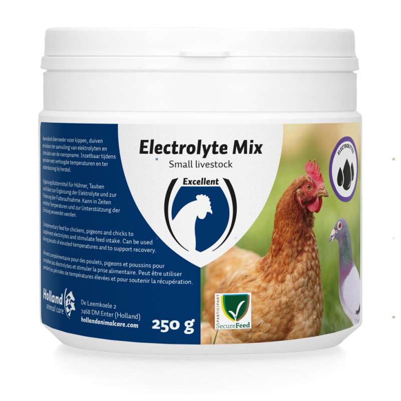 Excellent mélange d'électrolytes pour Kleinvee