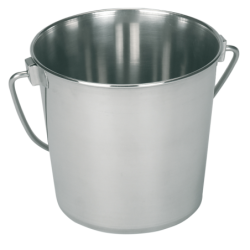 Seau en acier inoxydable 5,7 l