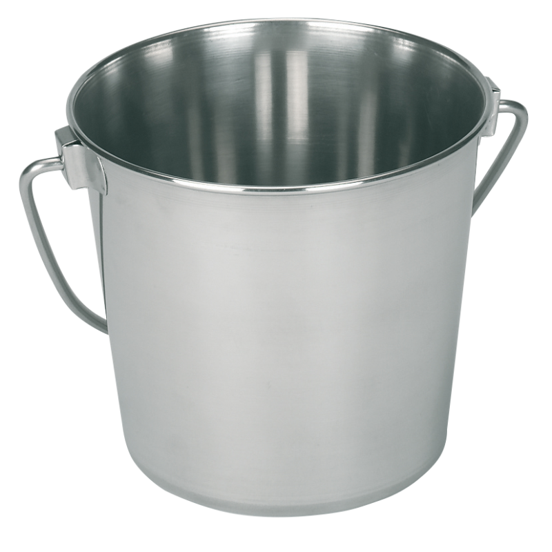Seau en acier inoxydable 5,7 l