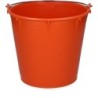 Seau 7 l avec anse Orange