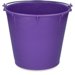 Seau 7 l avec anse Violet