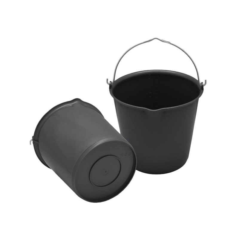 Seau 15 l avec bec verseur Noir