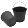 Seau 15 l avec bec verseur Noir