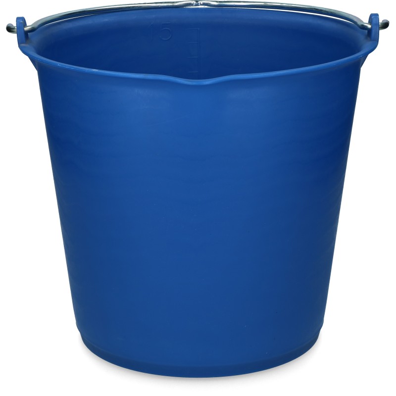 Seau 15 l avec bec verseur Bleu foncé