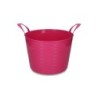 Seau V-Trug Flexi Bleu 14 l Rose