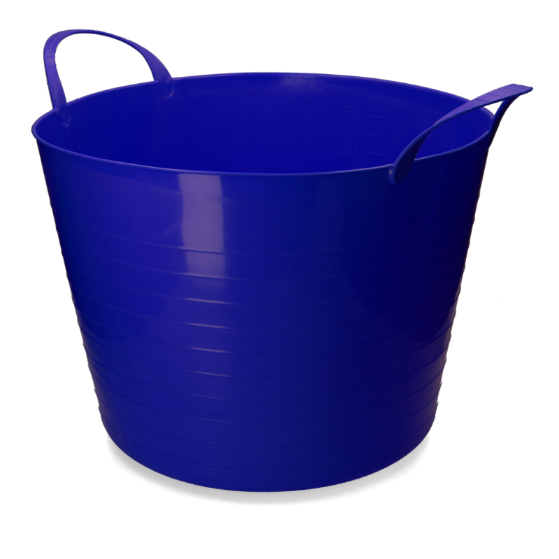 Auge vPlast V-Trug Flexi 65 l Bleu