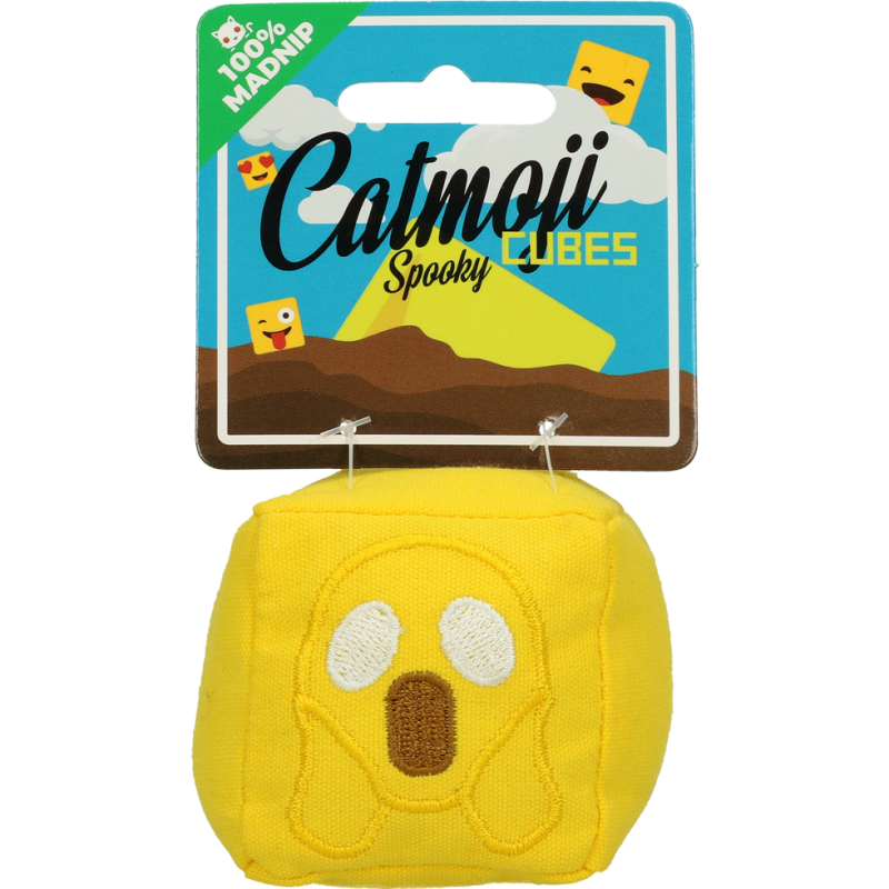 Cube Catmoji effrayant