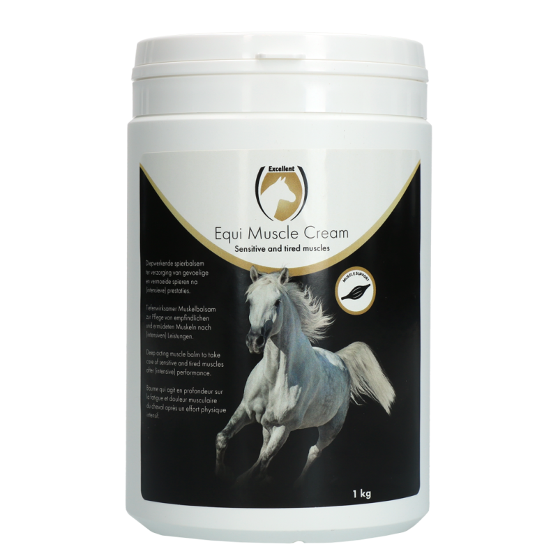 Excellente crème musculaire pour chevaux 1 kg