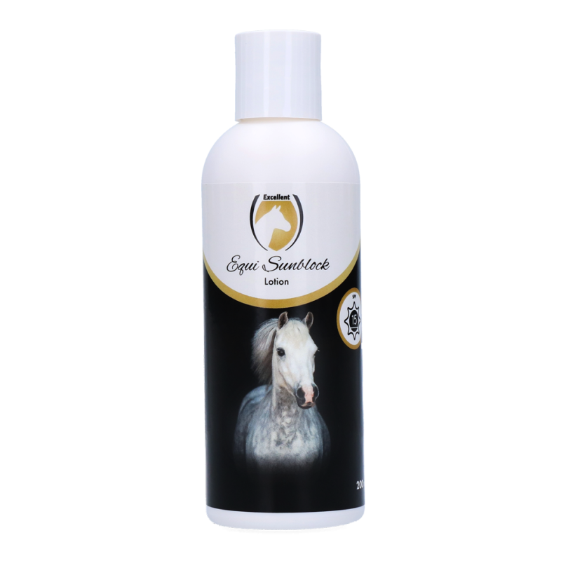 Excellente lotion solaire pour chevaux SPF 15 200 ml