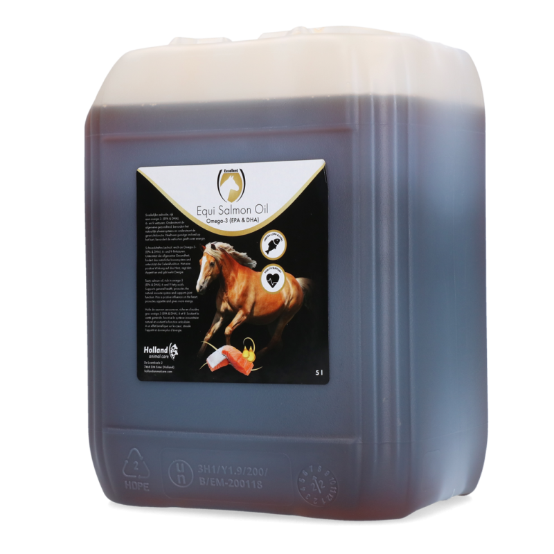 Excellente huile de saumon pour cheval 5 l
