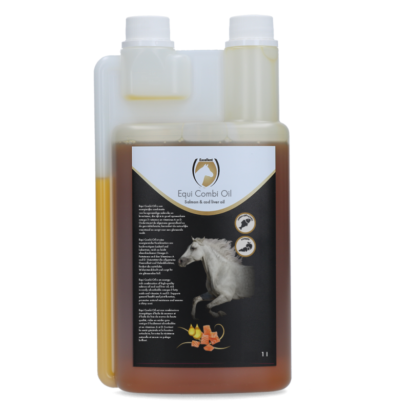 Excellente huile combinée pour chevaux 1 l
