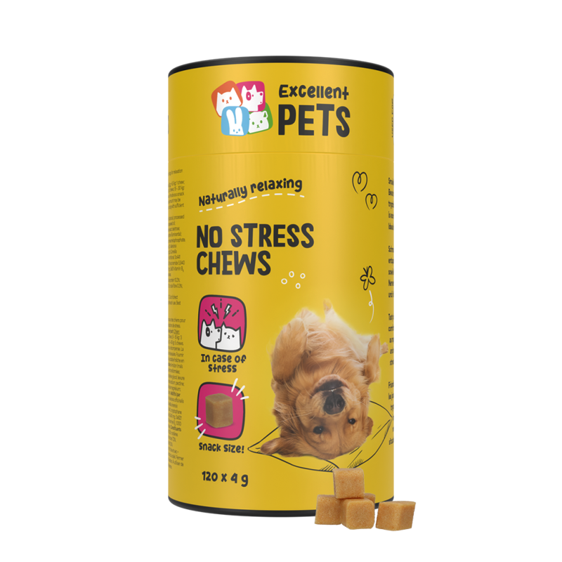 Excellent Pets No Stress Soft Chews 120 friandises