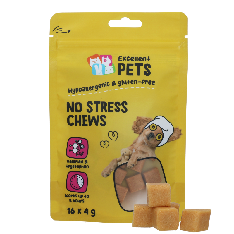 Excellent Pets No Stress Soft Chews 16 friandises