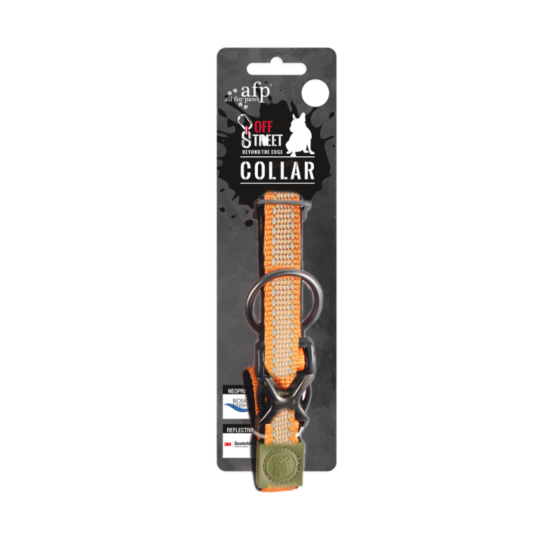AFP Off Street - Collier pour chien Tangarine L