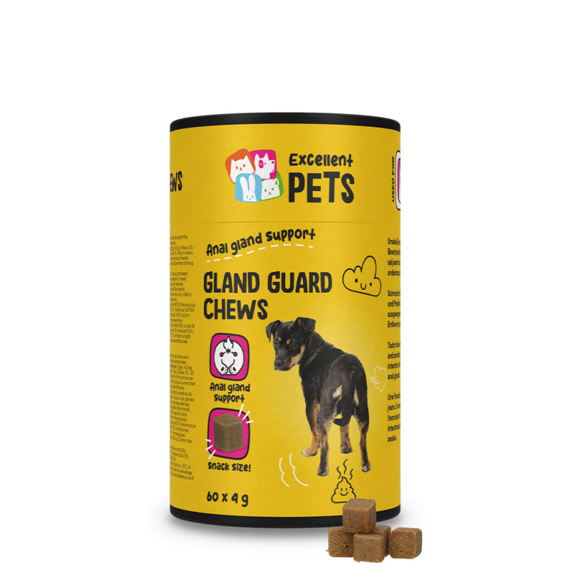 Excellent Pets Gland Guard Soft Chews 60 friandises