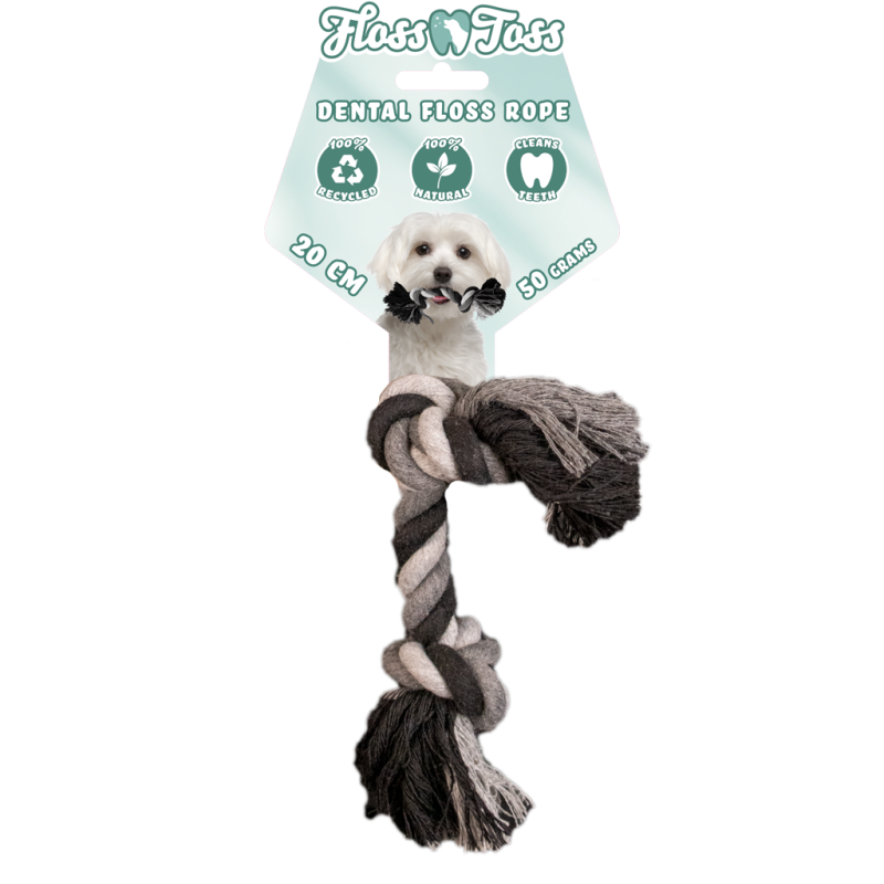 Corde dentaire Floss Toss 2 nuds - 20 cm