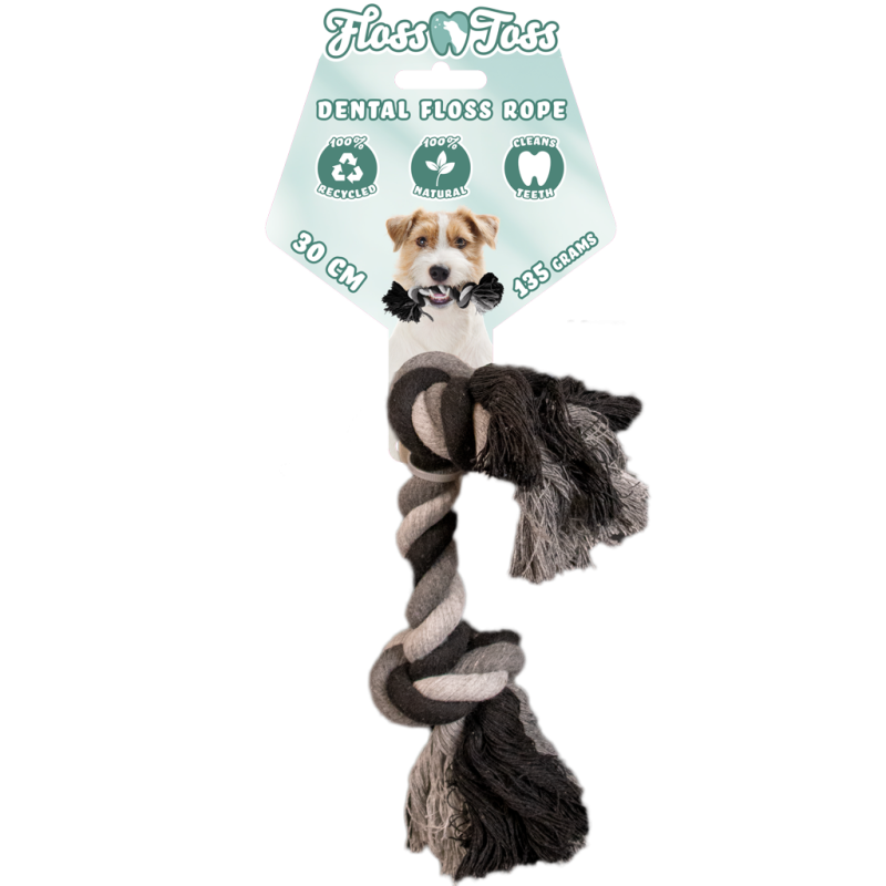 Corde dentaire Floss Toss 2 nuds - 30 cm