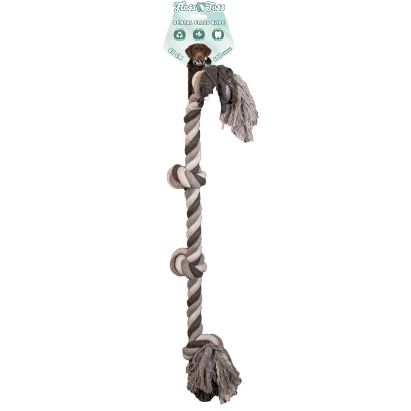 Corde dentaire Floss Toss 4 nuds - 85 cm