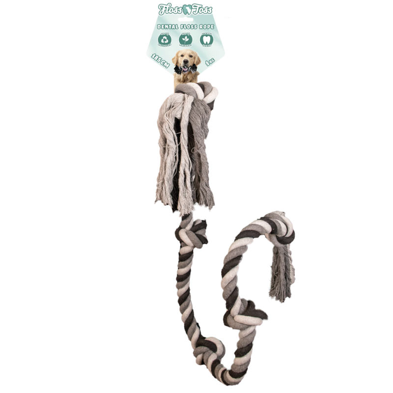 Corde dentaire Floss Toss 5 nuds - 185 cm