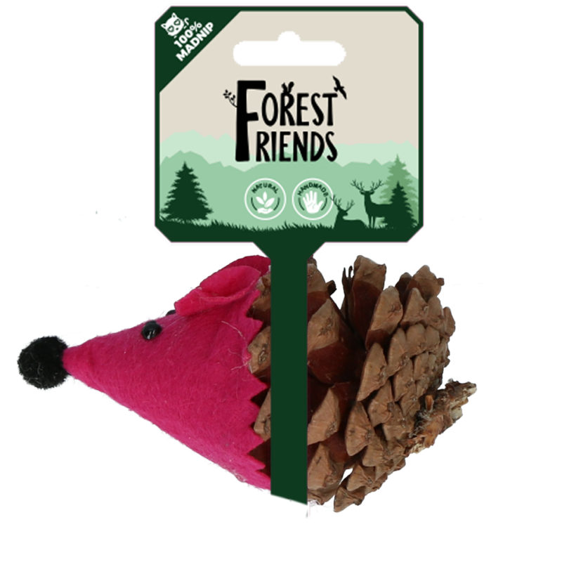 Souris rose Forest Friends