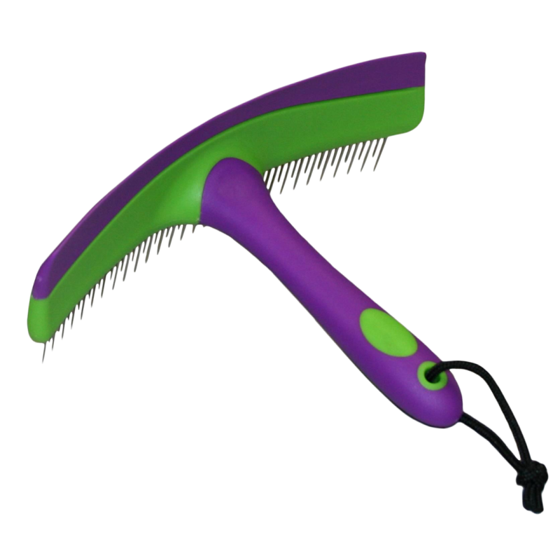 Grattoir à transpiration amusant violet/vert