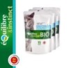 Emincés BIO chat riche en saumon - Equilibre & Instinct pochon 100g