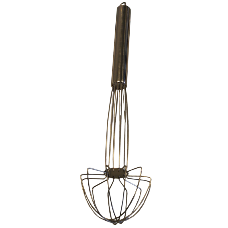 Fouet modèle parapluie, acier inoxydable