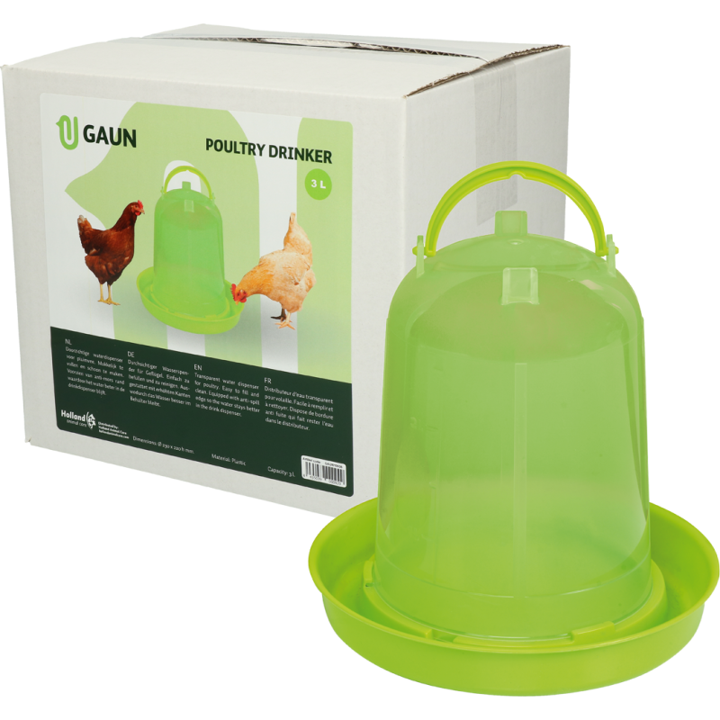 Abreuvoir pour volaille Gaun Citron vert 3 l