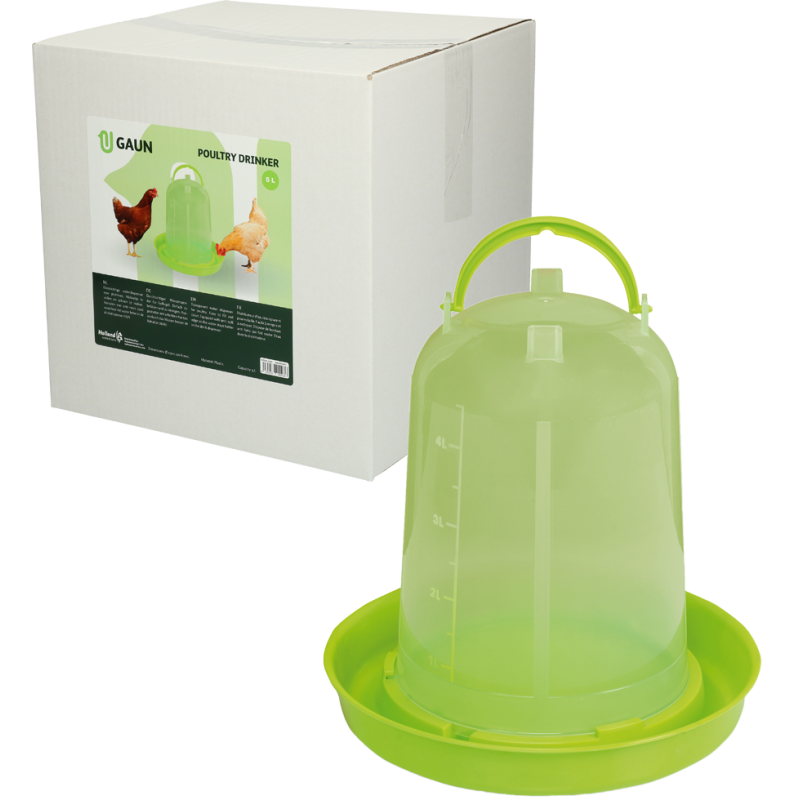 Abreuvoir pour volaille Gaun Green Lemon 5 l