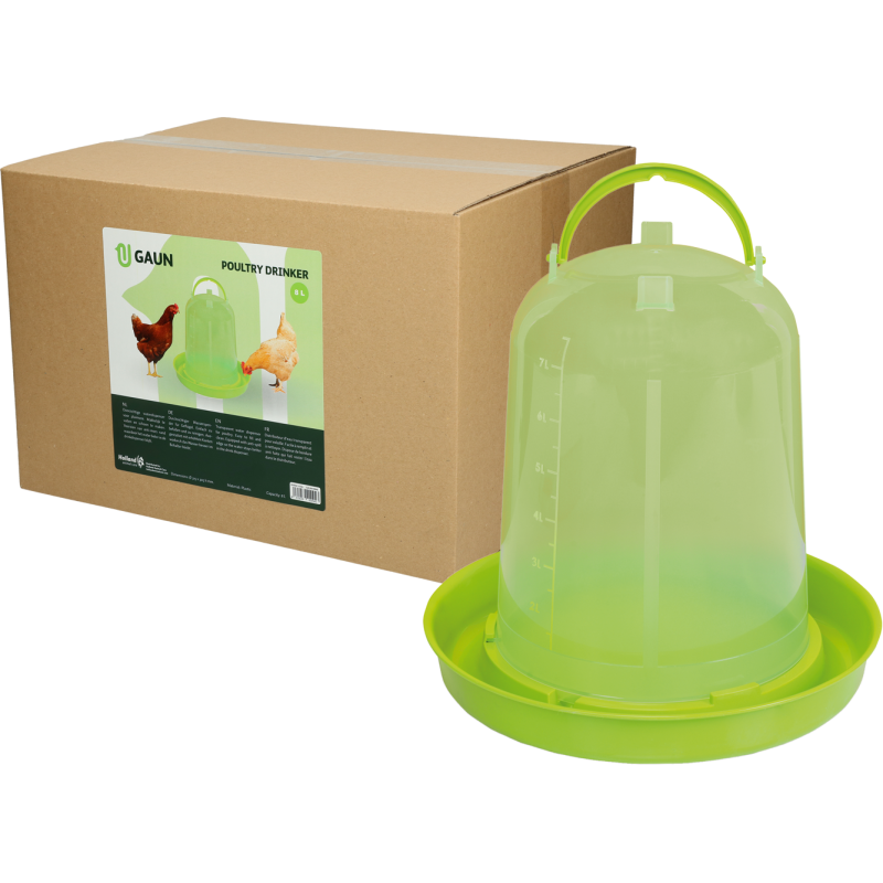 Abreuvoir pour volaille Gaun Vert Citron 8 l
