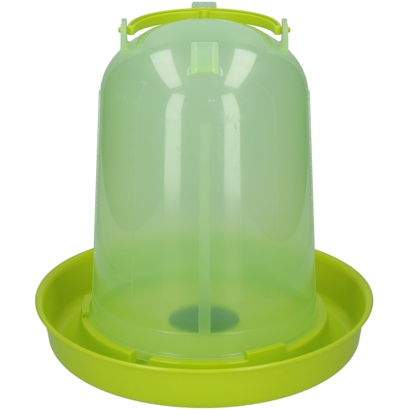 Abreuvoir pour volaille Gaun avec bouchon vert citron 10 l
