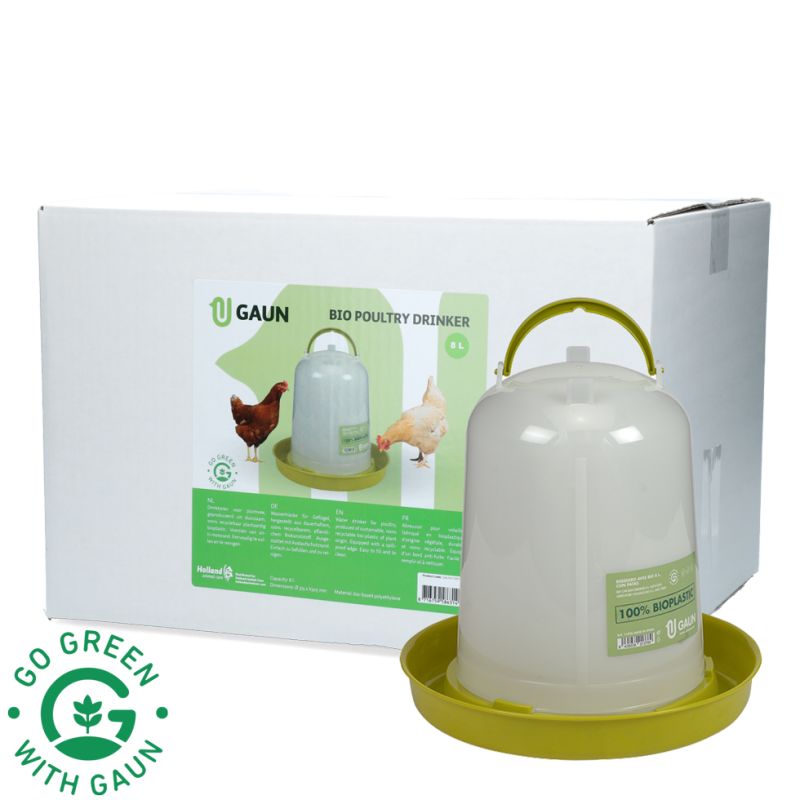 Abreuvoir pour volailles Gaun Bio Green Lemon 8 l