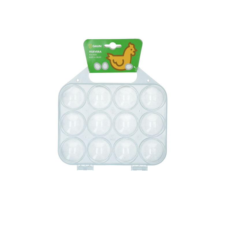 Boîte à Oeufs de volaille Gaun transparente