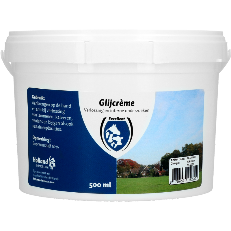 Excellente crème lubrifiante 500 ml