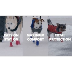 Bottes pour chien Goo-eez Ultras, lot de 2, taille L, noires