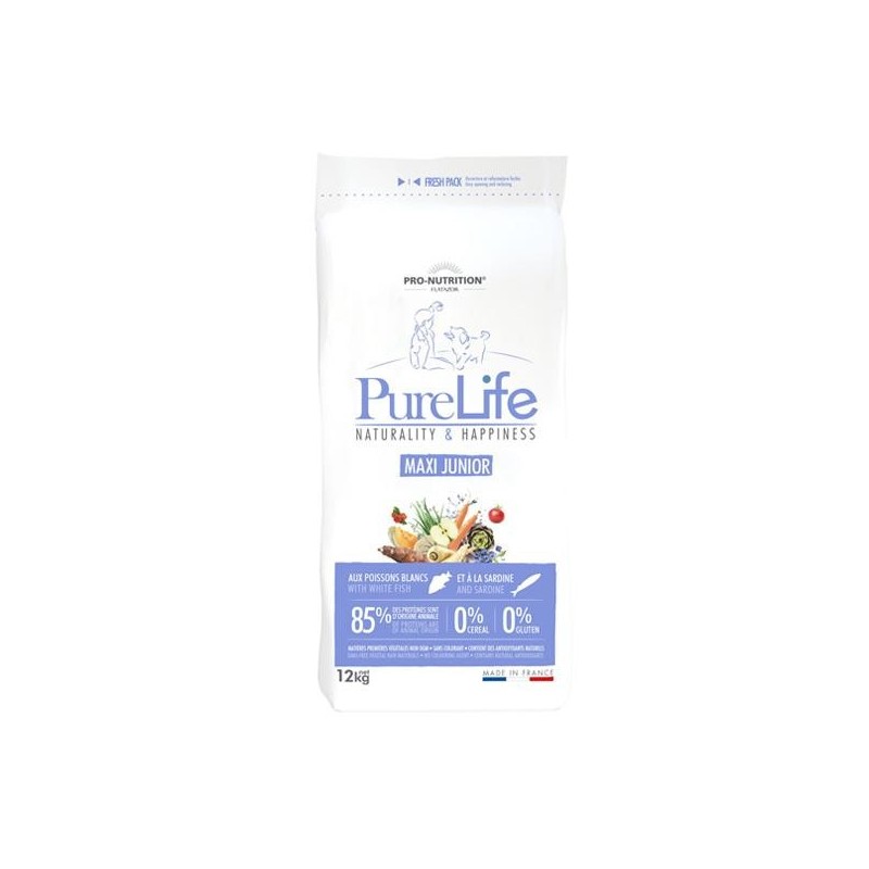 PureLife Maxi Junior - Aliment pour chiot de grande race 12kg