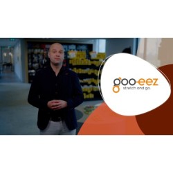Bottes pour chien Goo-eez Lites, paquet de 4, taille S, noires