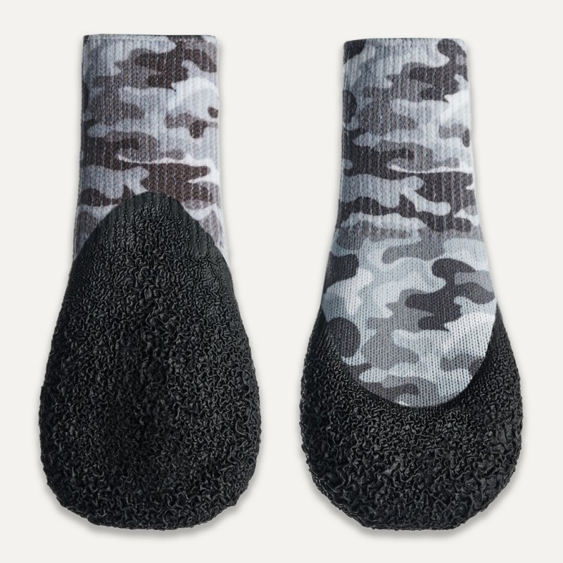 Bottes pour chien Goo-eez Lites, paquet de 4, taille M, camouflage/noir