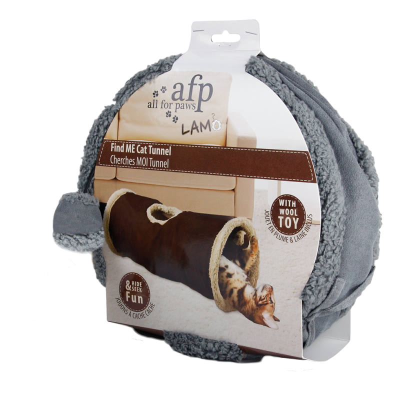 AFP Lambswool - Tunnel pour chat Find Me