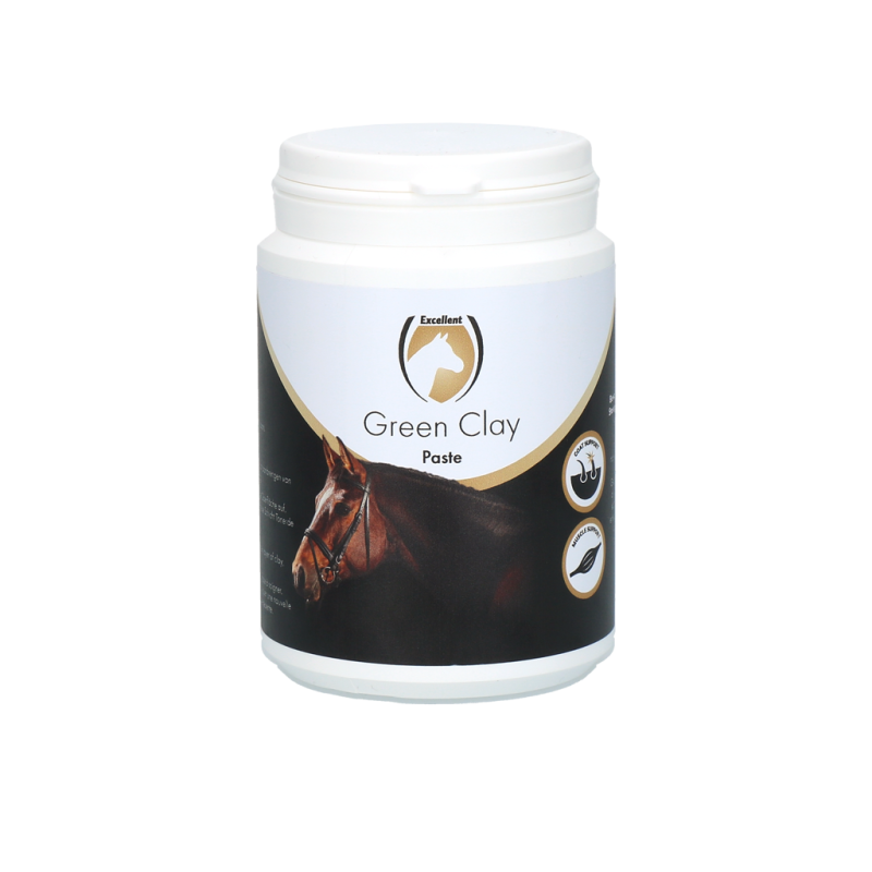 Excellente pâte d'argile verte pour cheval 250 g