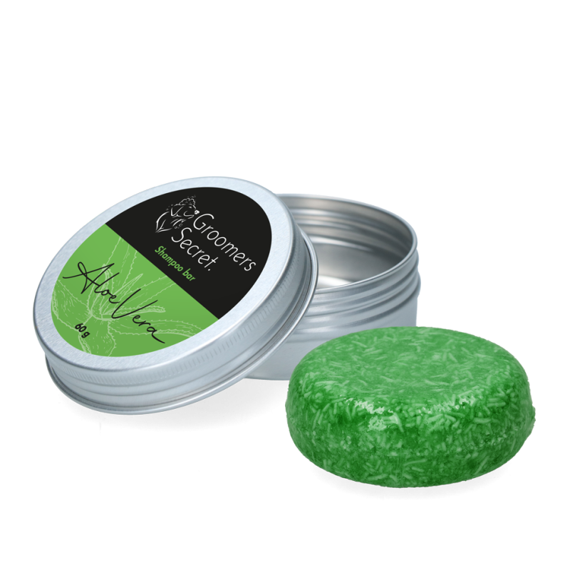 Shampooing solide Groomers Secret à l'aloe vera