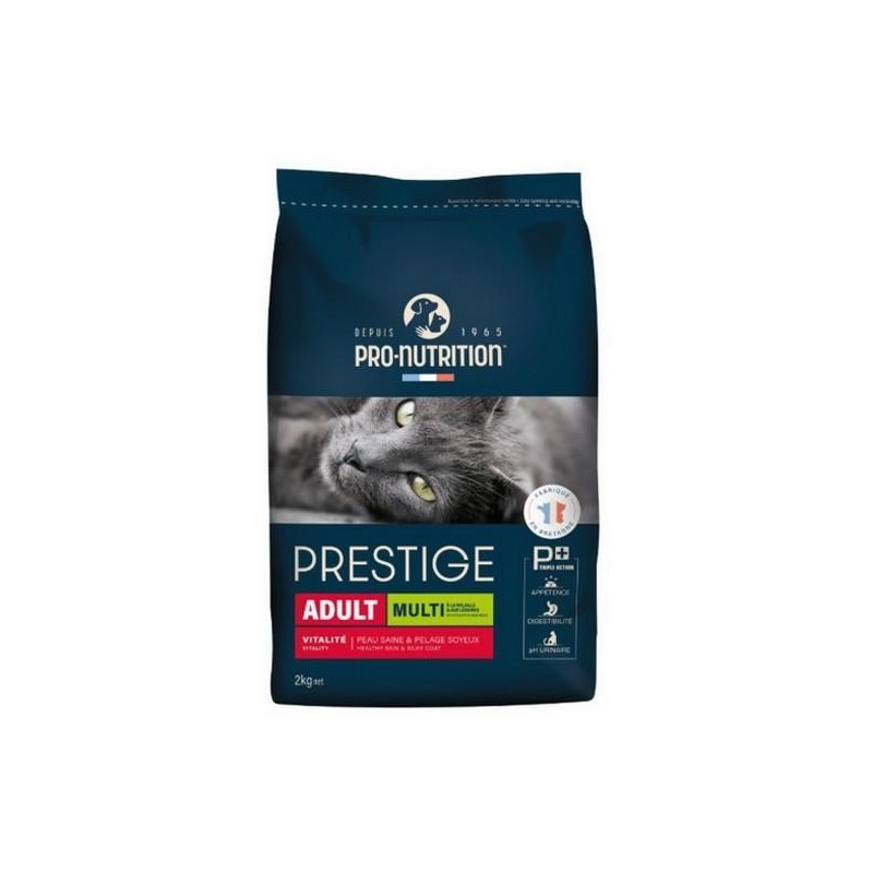 Prestige Adulte multicroquettes pour chat  10kg