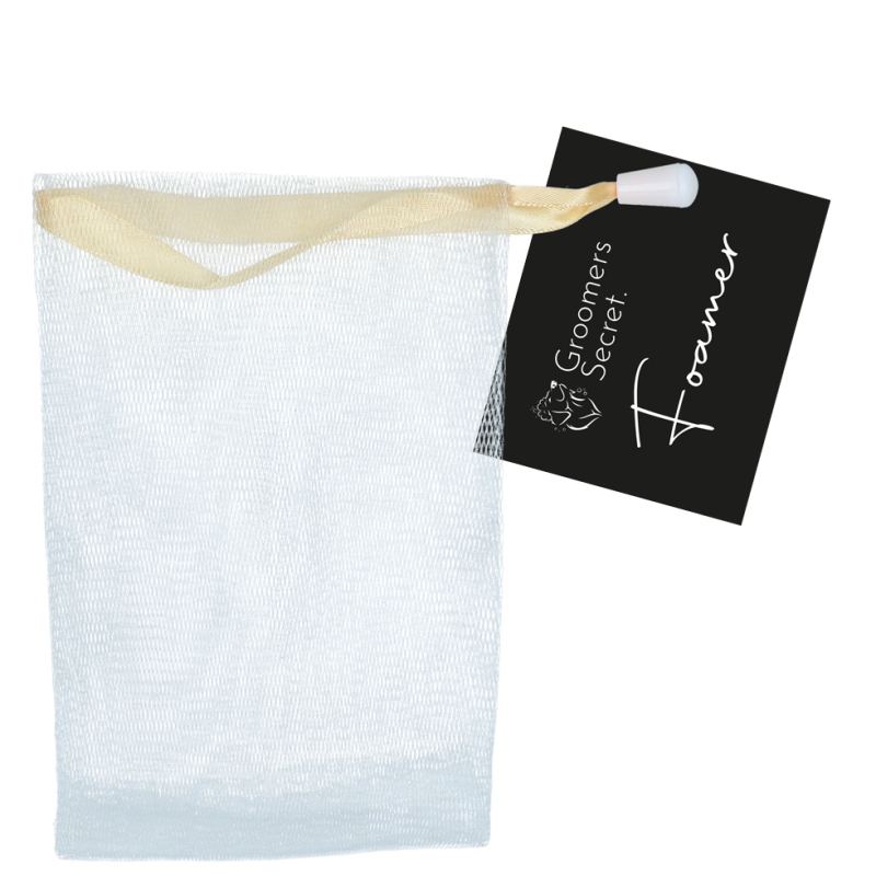 Sachet de mousse pour shampoing solide Groomers Secret