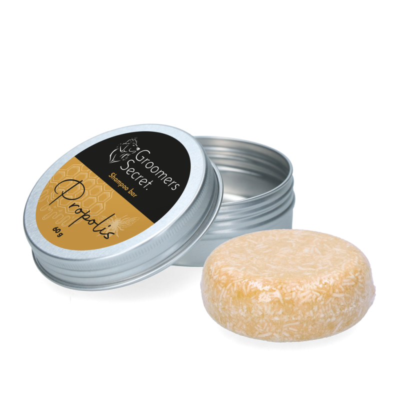 Shampooing solide Groomers Secret au miel et à la propolis