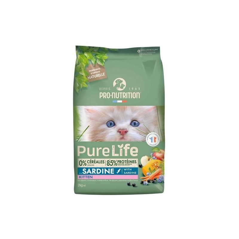Pure life pour chats - Kitten chaton  8kg