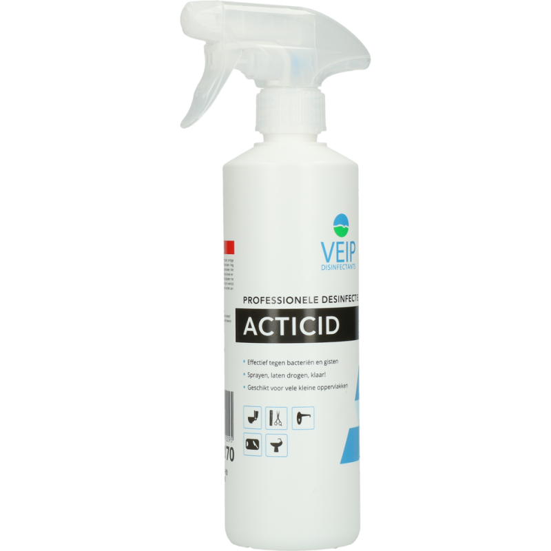 Veip Acticid Spray Désinfectant 500 ml
