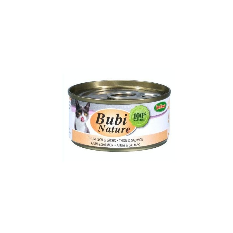 Bubi Nature chat, thon et saumon  70g