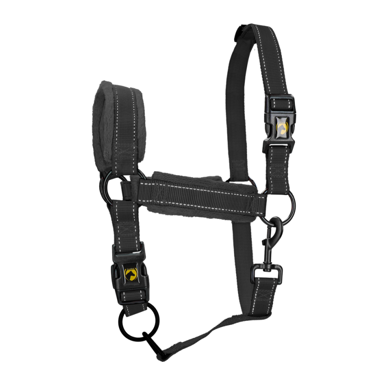 Excellent Licol Supérieur Noir XL