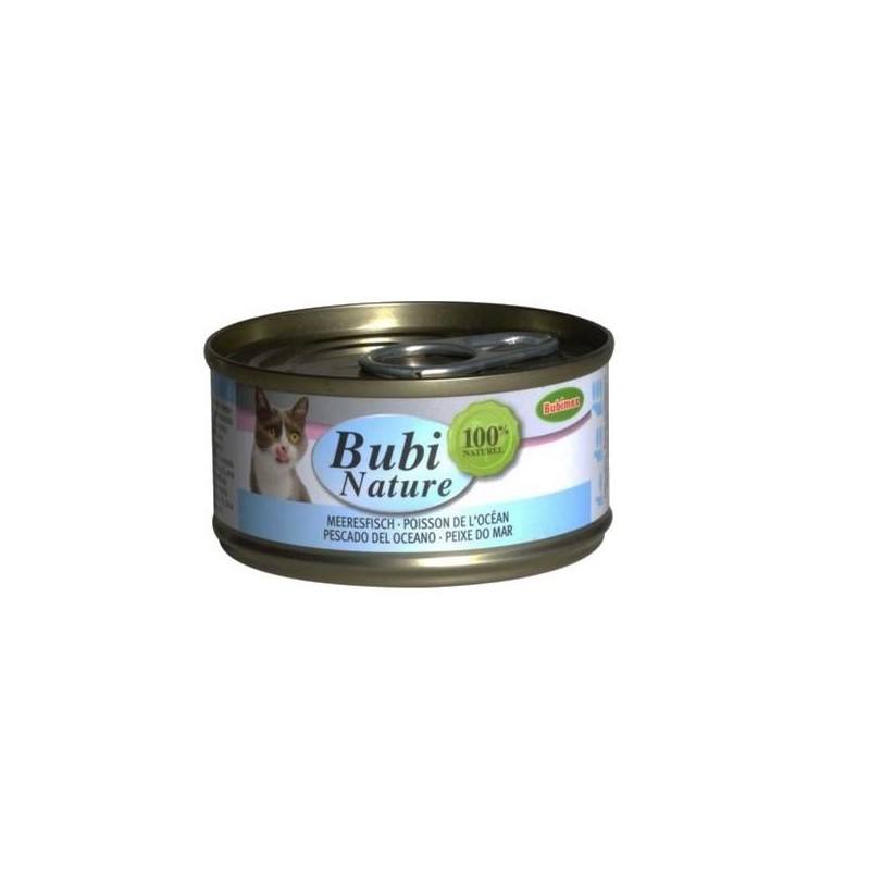 Bubi Nature chat, poisson de l’océan 70g